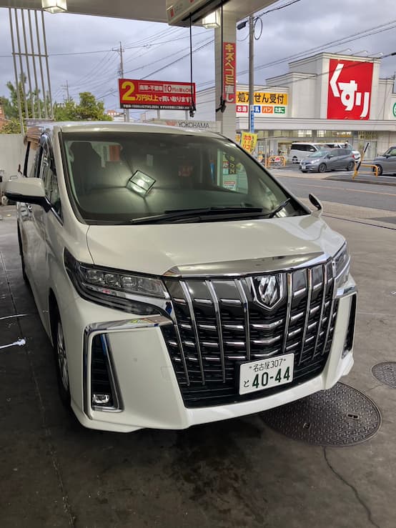 アルファードの施工事例1