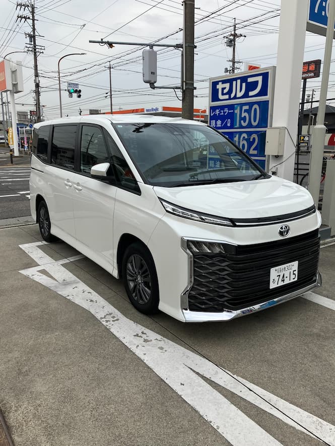 ヴォクシーの施工事例1