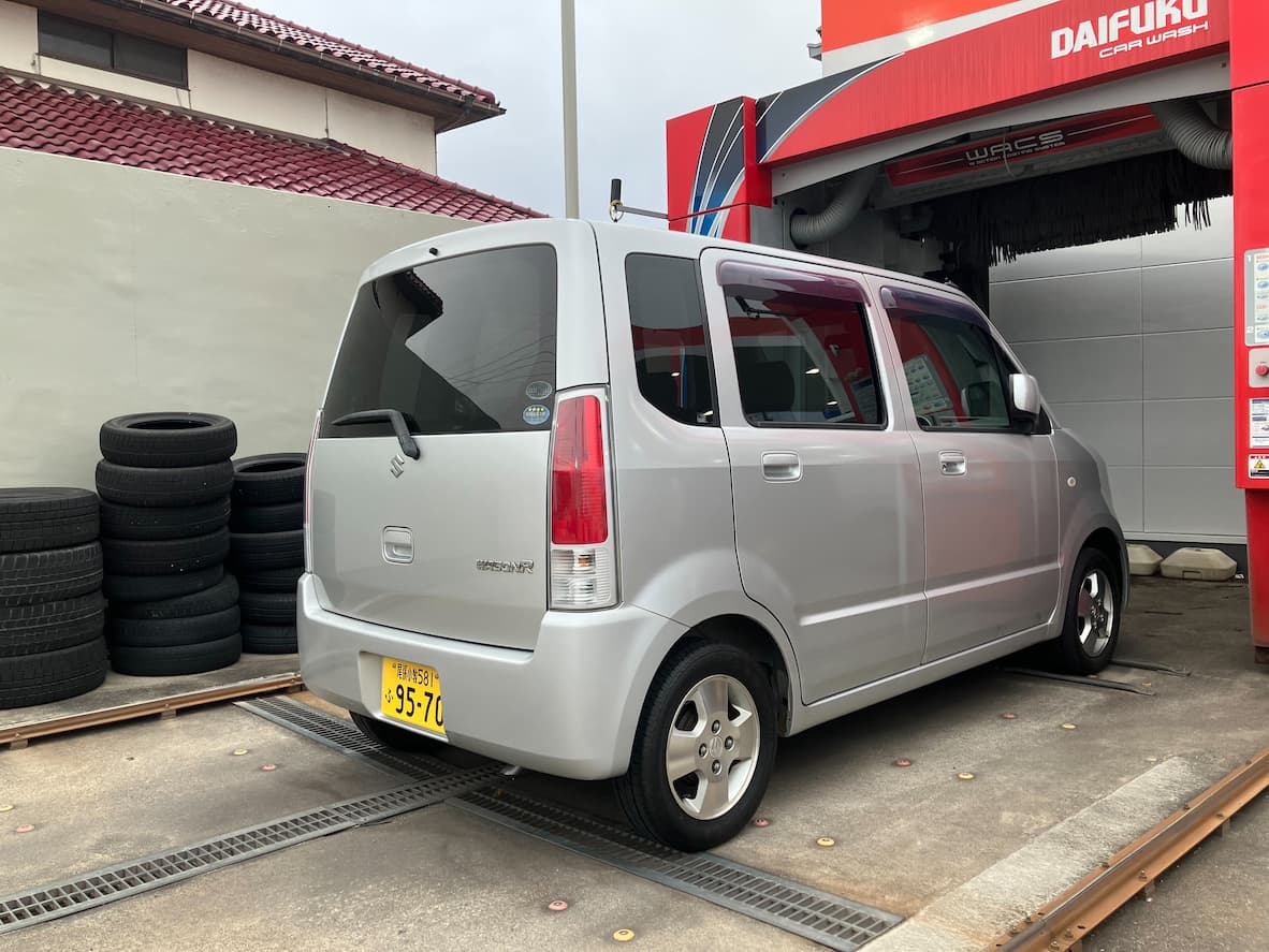 ワゴンRの施工事例1