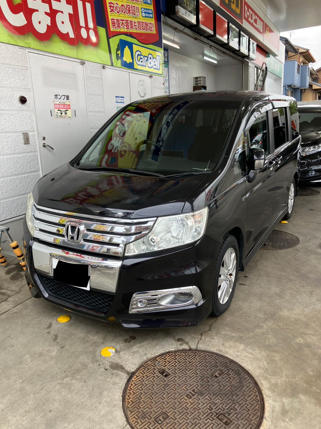 ステップワゴンの施工事例1