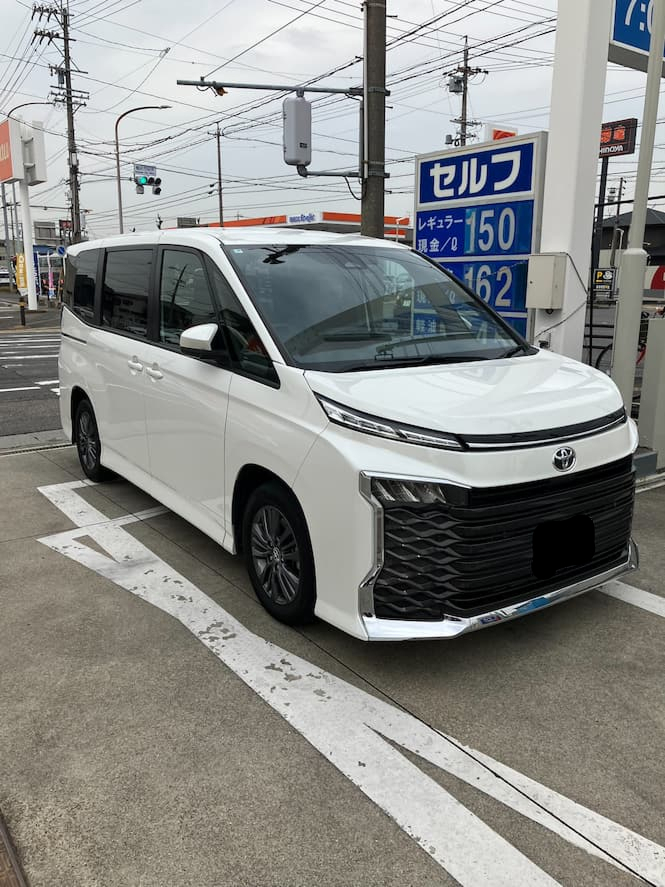 ヴォクシーの施工事例1