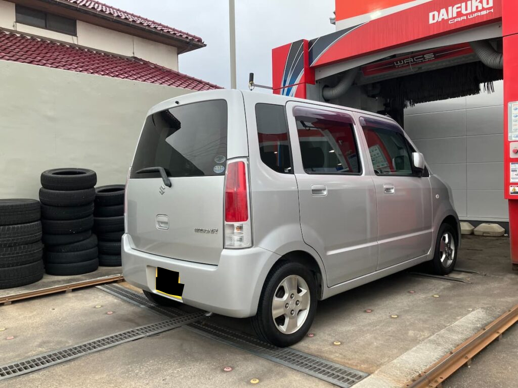 ワゴンRソリオの施工事例1