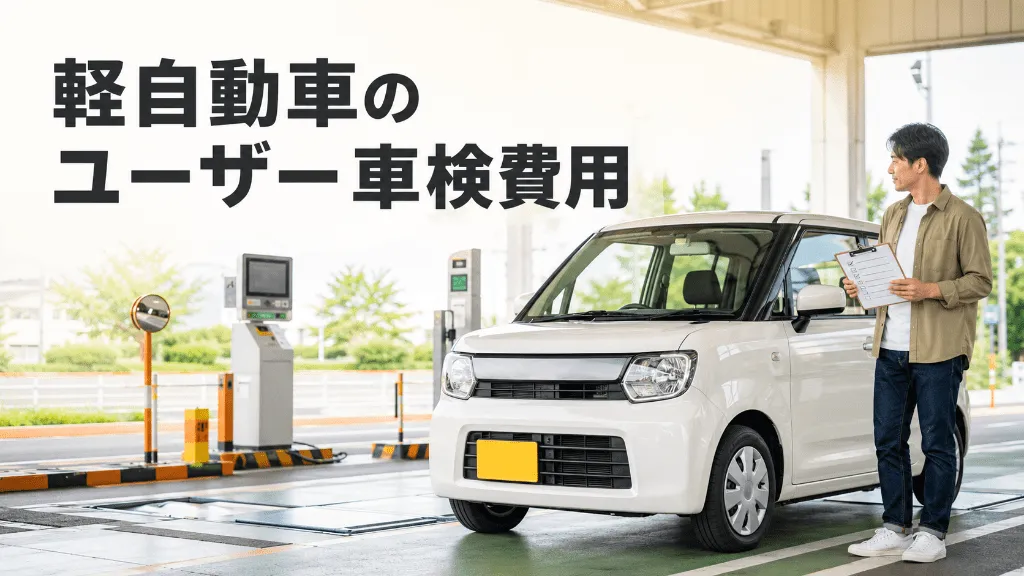 軽自動車のユーザー車検費用を確認する人